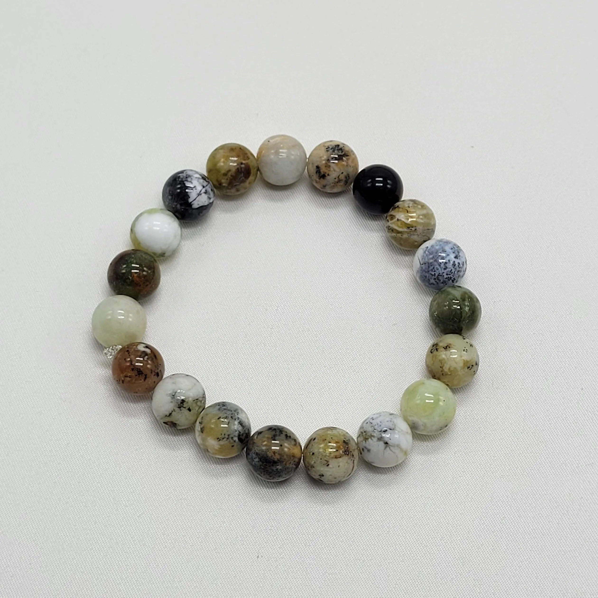 Dendritic Bead Bracelet