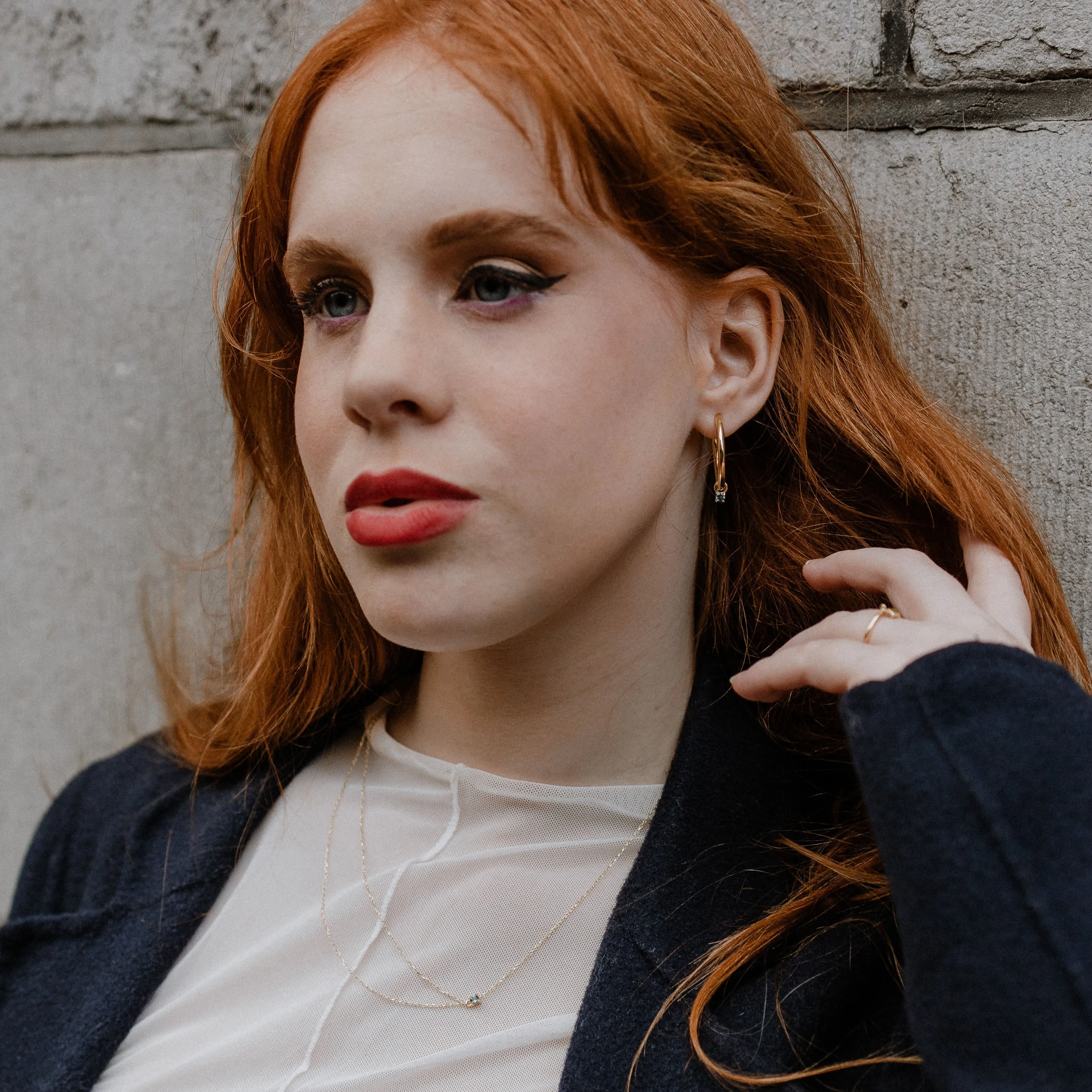 Livia London Topaz Hoops